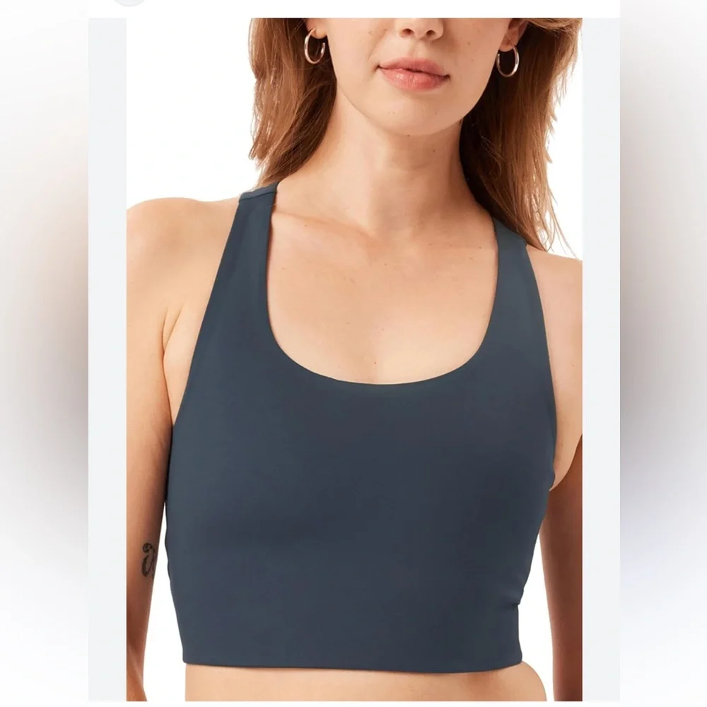 NWT Girlfriend Collective Paloma Racerback Bra, - Picture 2 of 10